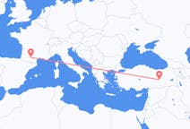 Flyreiser fra Toulouse, Frankrike, til Elazig, Frankrike
