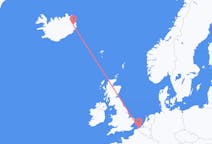Flights from Egilsstaðir to Ostend