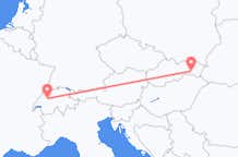 Flyreiser fra Bern, Sveits til Kosice, Slovakia
