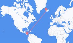 Flyreiser fra David, Chiriquí, Panama til Reykjavik, Island