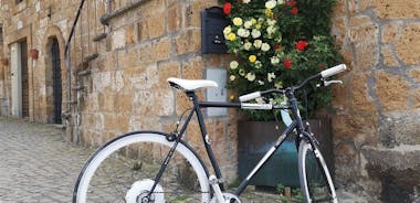 Tour en vélo électrique à Orvieto en petit groupe: histoire, culture avec déjeuner ou dîner