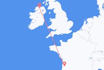 Flug frá Derry, Norður-Írlandi til Bordeaux, Frakklandi