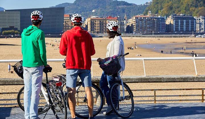 Expérience de vélo électrique à Saint-Sébastien: visite historique et culturelle basque