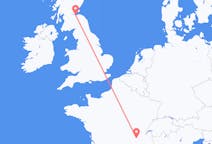 Flights from Lyon, France to Edinburgh, Scotland
