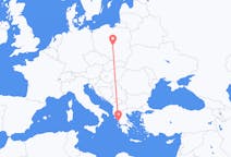 Flights from Łódź in Poland to Preveza in Greece