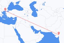 出发地 印度出发地 艾哈迈达巴德目的地 希腊亞歷山德魯波利斯的航班