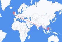 Flyrejser fra Labuan, Malaysia til Shannon, County Clare, Irland
