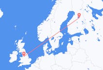 Flights from Kajaani, Finland to Manchester, the United Kingdom