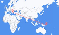Flights from Kieta, Papua New Guinea to Thessaloniki, Greece