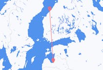 Vols de Riga, Lettonie à Kokkola, Finlande