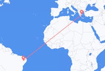 Flights from Serra Talhada, Brazil to Athens, Greece