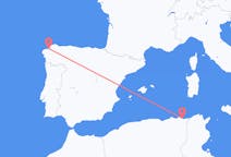 Flyrejser fra Annaba, Algeriet til La Coruña, Spanien