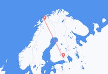 Flights from Andselv, Norway to Lappeenranta, Finland