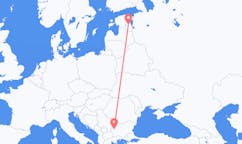 Flyrejser fra Tartu, Estland til Sofia, Estland