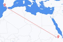 Flyreiser fra Dessie, Etiopia til Faro-distriktet, Portugal