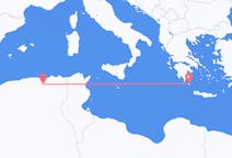 Flyrejser fra Sétif, Algeriet til Kythera, Grækenland