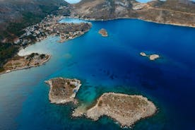 ギリシャの島へのフェリーKasからのKastellorizo