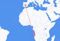 Fly fra Namibe til Málaga