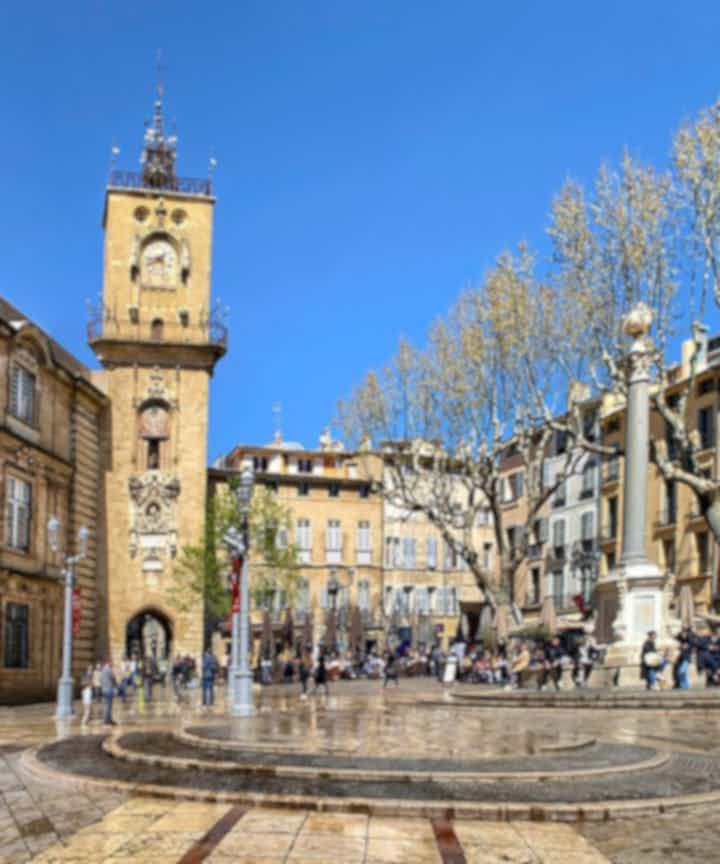 Hotels en overnachtingen in Aix-en-Provence, Frankrijk