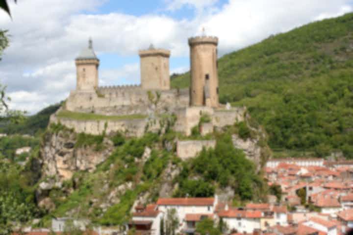 Hoteller og steder å bo i Foix, Frankrike