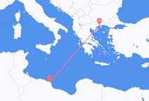 Flights from Misurata to Kavala Prefecture
