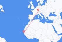 Flights from Dakar to Zurich