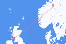 Flights from Campbeltown, the United Kingdom to Røros, Norway