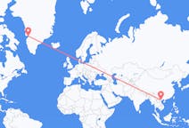 Flyrejser fra Hanoi til Ilulissat