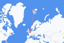 Flyreiser fra Paris, til Svalbard