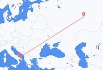 Flights from Nizhnekamsk, Russia to Bari, Italy