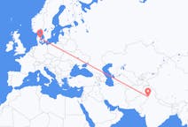 Flyrejser fra Lahore, Pakistan til Aarhus, Danmark