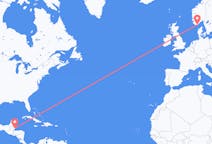 Flyg från Dangriga, Belize till Kristiansand, Belize