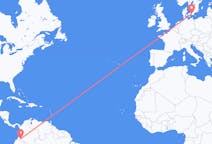 Flyreiser fra Pasto, Colombia til Malmö, Sverige