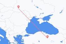 Flyg från Ivano-Frankivsk till Sivas
