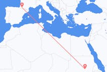 Flights from Khartoum, Sudan to Pau, Pyrénées-Atlantiques, France