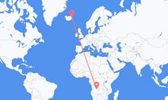 Рейсы из Луена, Ангола в Эйильсстадир, Исландия