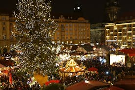 Excursão privada ao mercado de Natal de Dresden com um guia profissional