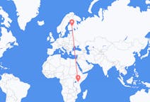 Flights from Nairobi, Kenya to Kuopio, Finland