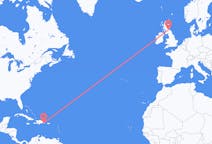 Flights from La Romana to Edinburgh