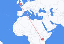 Flyg från Lake Manyara, Tanzania till Guernsey, Guernsey