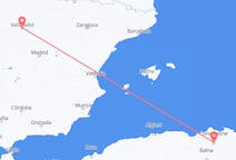 Flyg från Constantine, Algeriet till Valladolid, Spanien
