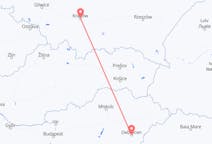 Flights from Kraków in Poland to Debrecen in Hungary
