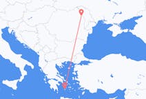 Flyg från Iași, Rumänien till Plaka, Grekland