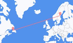 Flights from Deer Lake to Sundsvall