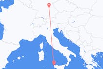 Flyreiser fra Trapani, Italia til Nürnberg, Tyskland