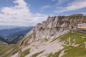 Viagem diurna guiada a Lucerna e Monte Pilatus saindo de Zurique com local
