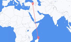 Flights from Maroantsetra, Madagascar to Mardin, Turkey