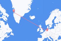 Flyg från Aasiaat, Grönland till Paderborn, Tyskland