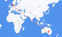 出发地 澳大利亚米爾杜拉目的地 德国不来梅的航班