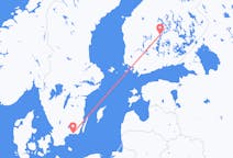 Flights from Jyväskylä, Finland to Ronneby, Sweden